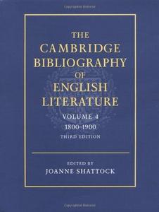 The Cambridge bibliography of English literature Volume 4