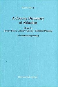 A Concise Dictionary of Akkadian