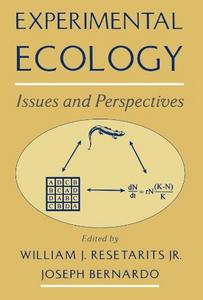 Experimental Ecology: Issues and Perspectives