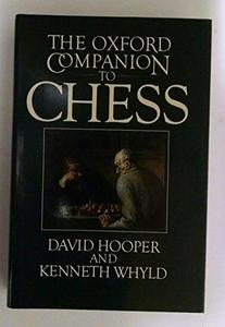 The Oxford companion to chess