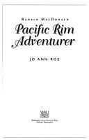 Ranald MacDonald: Pacific Rim adventurer