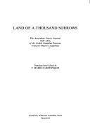 Land of a thousand sorrows : the Australian prison journal, 1840-1842, of the exiled Canadien patriote, François-Maurice Lepailleur