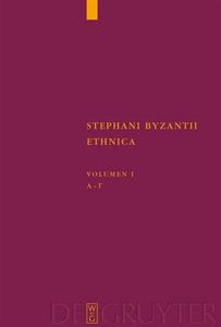 Stephani Byzantii Ethnica