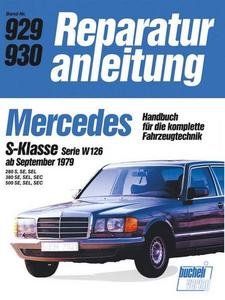 Mercedes-Benz "S"-Klasse : serie W126 : 280S, 280SE, 380SE, 380SEL, 380SEC, 500SE, 500SEL, 500SEC : Baujahre 1980 bis 1985.