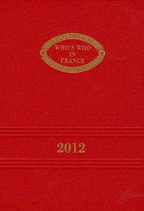 Who's who in France : 2012