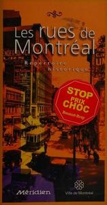 Les rues de Montréal : répertoire historique.