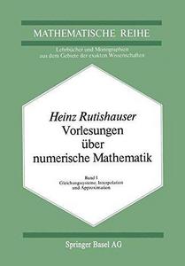 Vorlesungen über numerische Mathematik