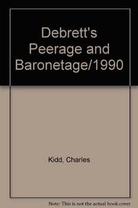 Debrett's Peerage and Baronetage 1990