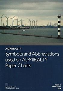 Symbols and abbreviations used on admiralty paper charts.