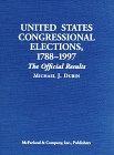 United States Congressional Elections, 1788-1997