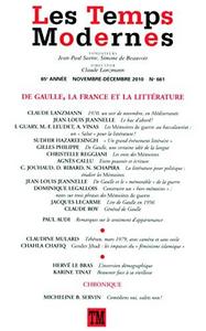 Les Temps Modernes (Revue Les Temps Modernes) (French Edition)