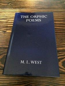 The Orphic poems