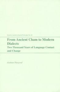 From ancient Cham to modern dialects