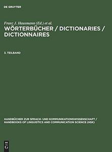 Wörterbücher : ein internationales Handbuch zur Lexikographie