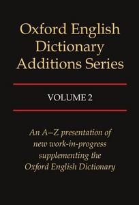 Oxford English Dictionary Additions Series, Vol. 2