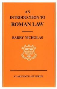 An introduction to roman law