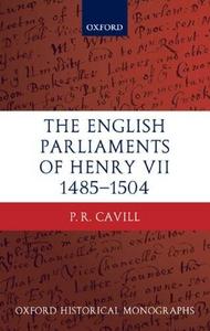 The English Parliaments of Henry VII 1485-1504