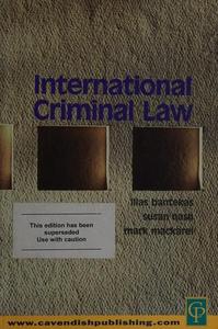 International criminal law