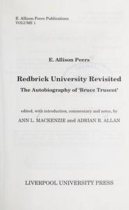 Redbrick University Revisited : Autobiography of Bruce Truscot