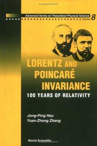 Lorentz and Poincare Invariance