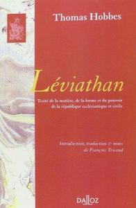 Léviathan : traité de la matière, de la forme et du pouvoir de la république ecclésiastique et civile