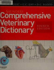 Saunders comprehensive veterinary dictionary