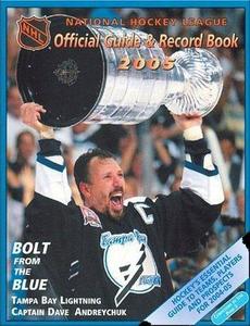 NATIONAL HOCKEY LEAGUE OFFICIAL GUIDE AND RECORD BOOK BOOK 2005