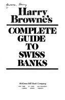 Harry Browne's Complete guide to Swiss banks