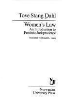 Women's law : an introduction to feminist jurisprudence
