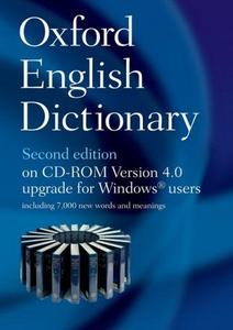 Oxford English Dictionary on CD ROM 4.0 Upgrade