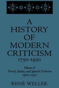 French, Italian, and Spanish criticism, 1900-1950