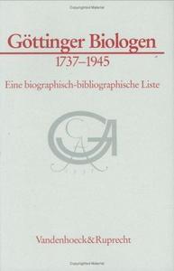 Göttinger Biologen 1737-1945