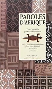 Paroles d'Afrique