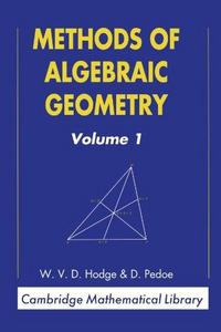 Methods of algebraic geometry