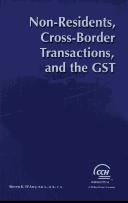 Non-Residents, Cross-Border Transactions, and the Gst