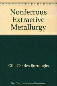 Nonferrous Extractive Metallurgy