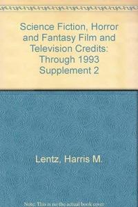 Science fiction, horror and fantasy, film and television credits 2 : through 1993