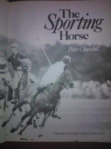 The sporting horse