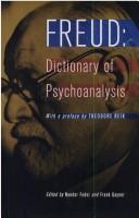 Freud: Dictionary Of Psychoanalysis