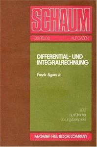 Differential- und Integralrechnung.