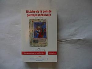 Histoire de la pensée politique médiévale, 300-1450