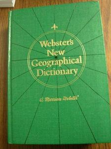 Webster's New Geographical Dictionary