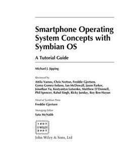 Smartphone Operating System Concepts with Symbian OS : A Tutorial Guide