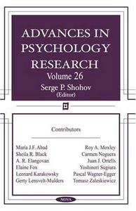 Advances in Psychology Research, Volume 26