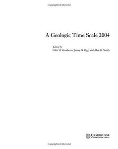 A Geologic Time Scale 2004