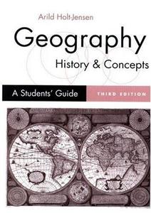 Geography - History and Concepts : A Student's Guide