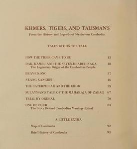 Khmers, tigers, and talismans