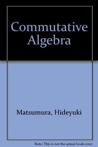 Commutative algebra.