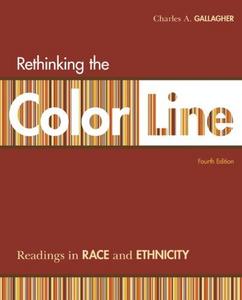 Rethinking the Color Line: Readings in Race and Ethnicity