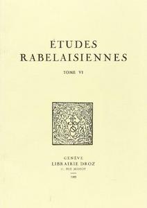 ETUDES RABELAISIENNES